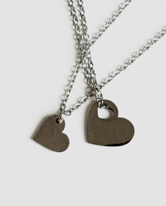 Heart Necklace Set