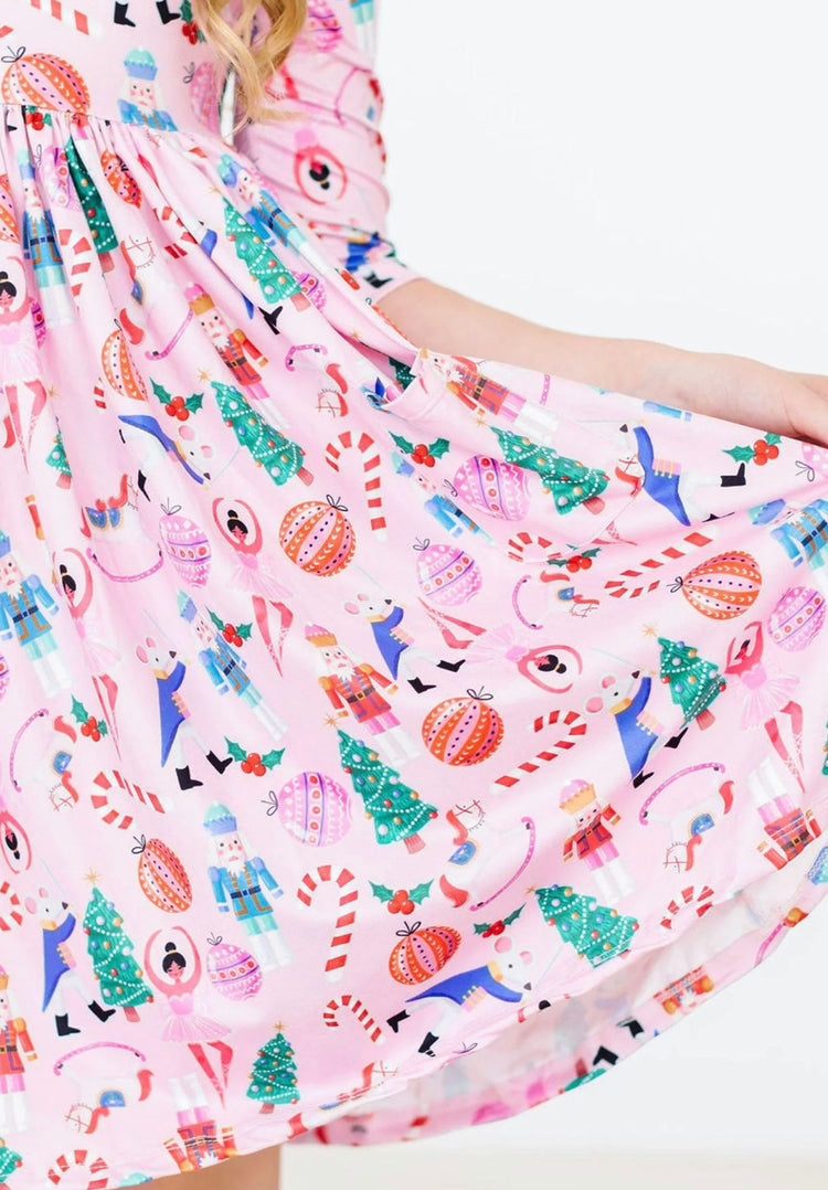 Nut Cracker Dreams Twirl Dress