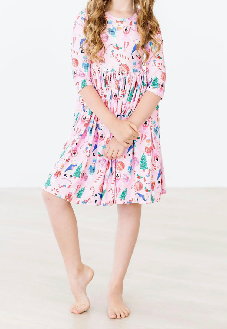 Nut Cracker Dreams Twirl Dress