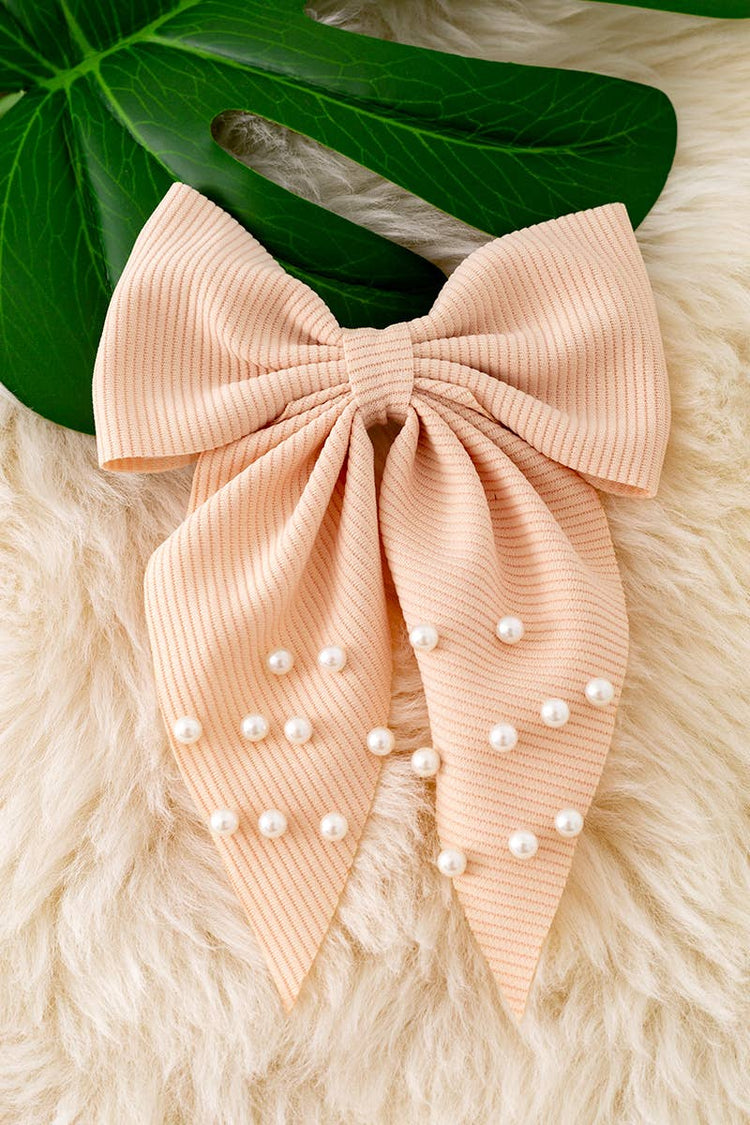 Pearl Bow w/Alligator Clip