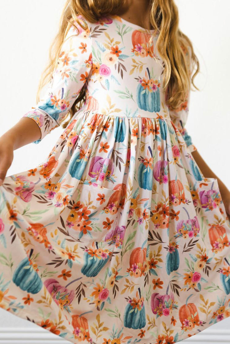 Hey Pumpkin Twirl Dress